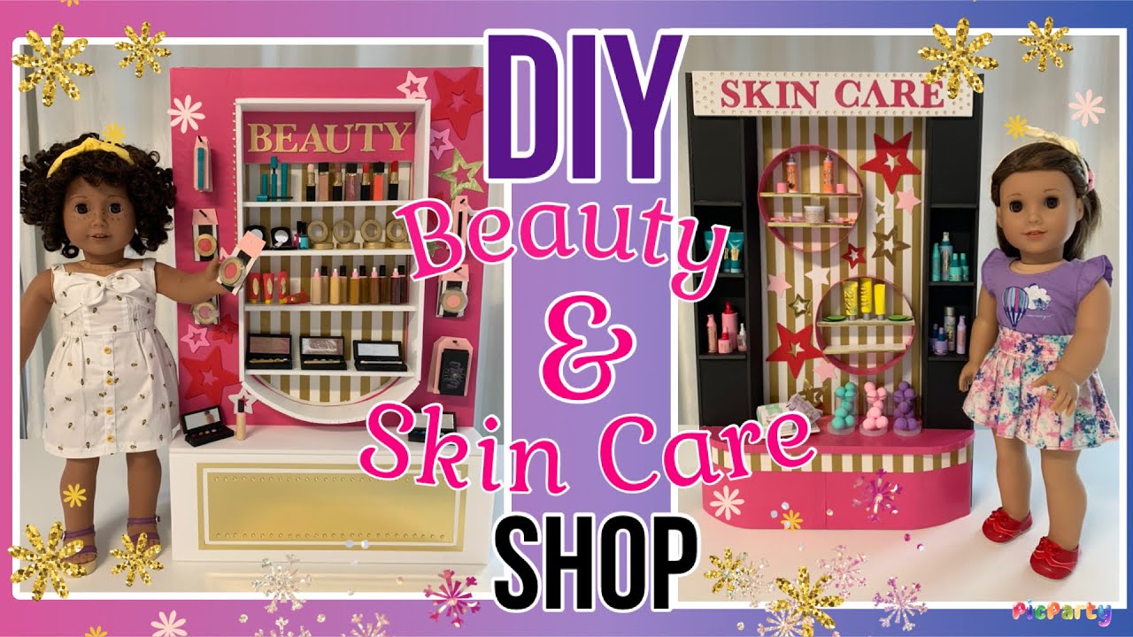 DIY - American Girl - Beauty & Skin Care Shop or Display Unit!