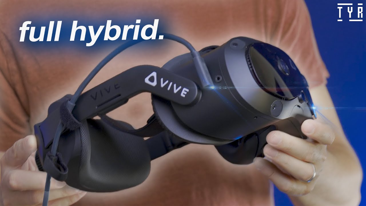 Я попробовал Vive Focus Vision — полноценную гибридную VR-гарнитуру