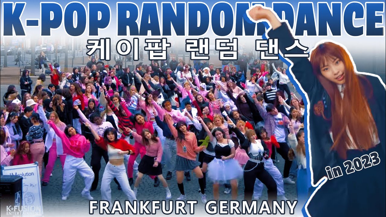 [4K PUBLIC]❄️GERMANY K-POP 랜덤플레이댄스 RANDOM PLAY DANCE in FRANKFURT❄️ FEBRUARY  | K-Fusion Ent.
