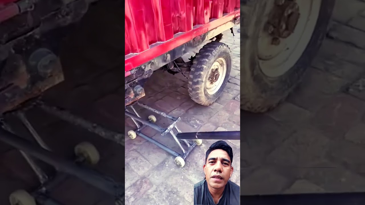 membuat dongkrak sederhana buat motor roda 3