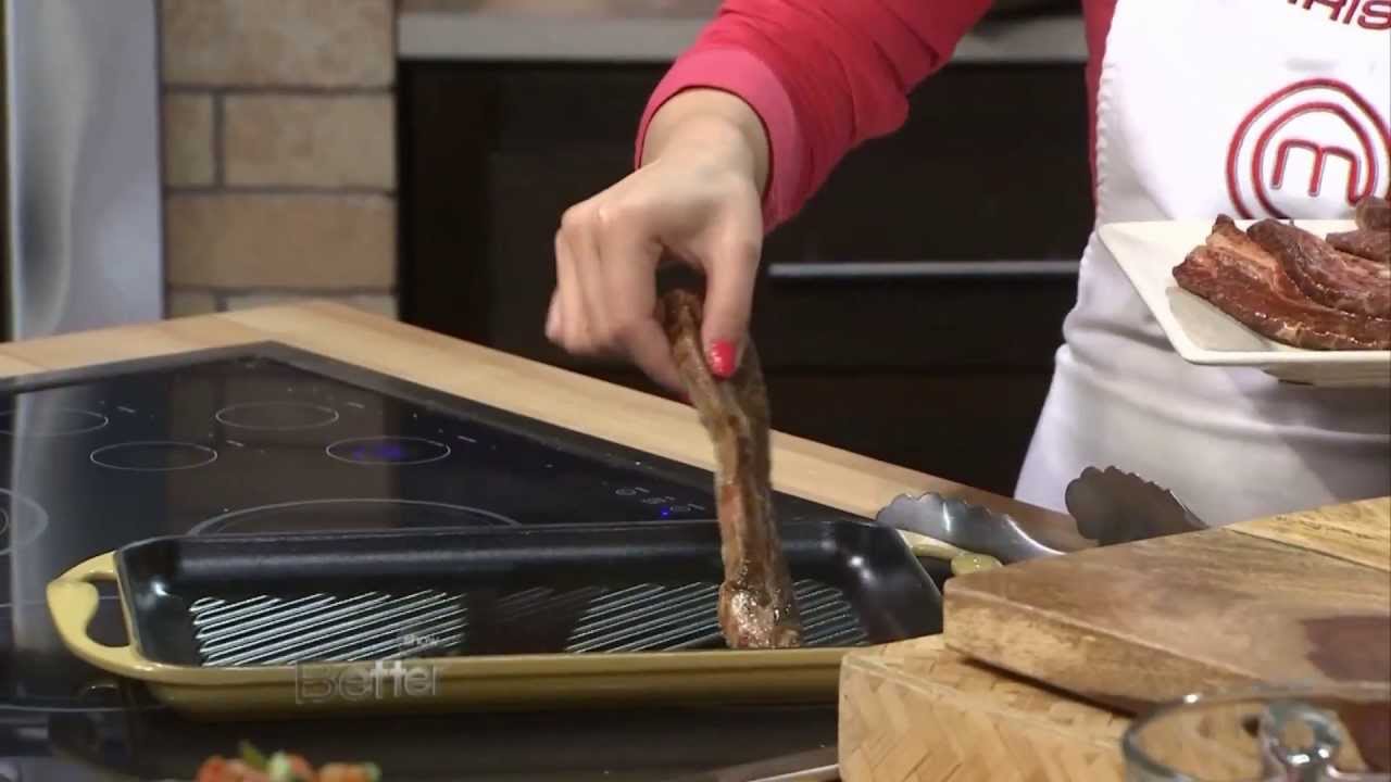 Chef Christine Ha Makes Grilled Beef Short Ribs