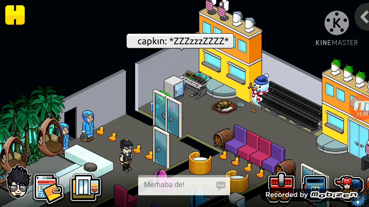 Oyun öğreniyorum #1 habbo evimi düzenledim