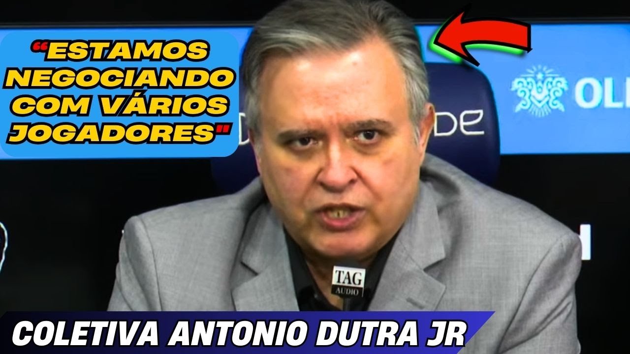 ENTREVISTA COLETIVA ANTONIO DUTRA NEGOCIAÇÕES do GRÊMIO - TETÊ, BENTO, JOSÉ ENAMORADO e + REFORÇOS