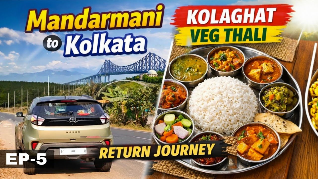 Mandarmani to Kolkata | Nonstop Drive from Mandarmani to Kolkata | Kolkata to Mandarmani Travel Vlog