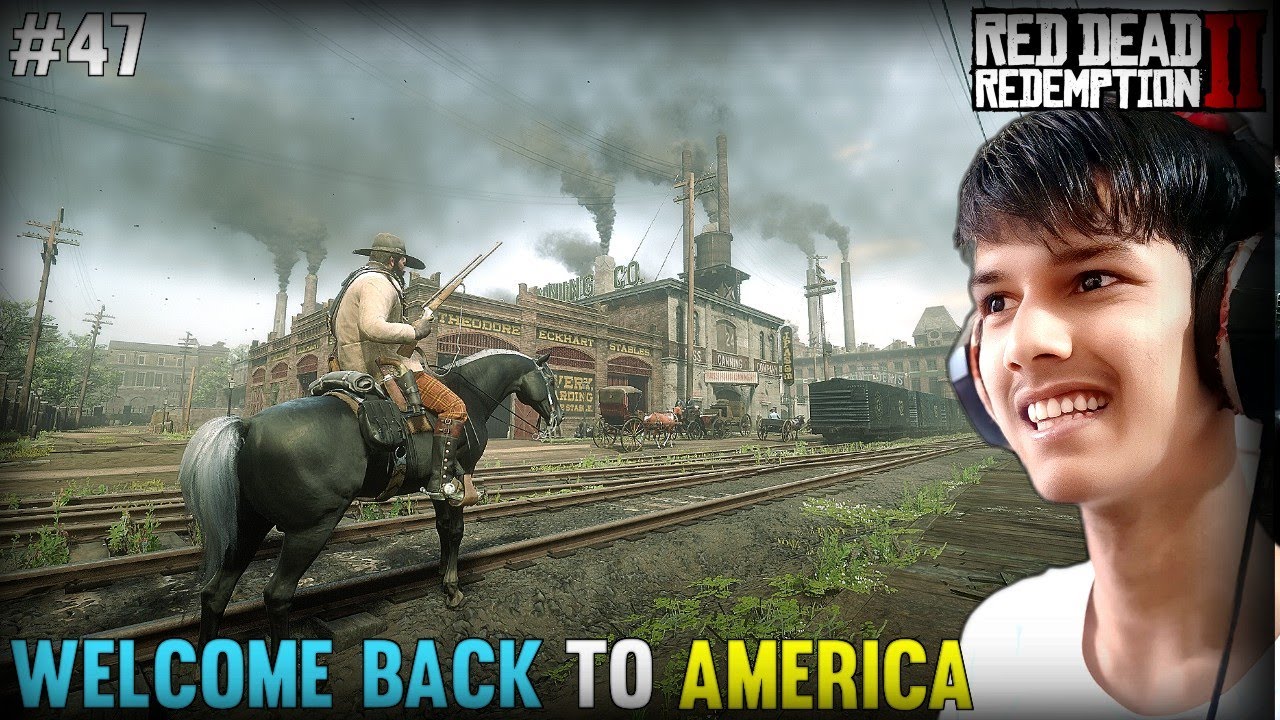 It's Time To Find Our Gang In America🔥 | Red Dead Redemption II Gameplay #47 #hindigameplay #gaming 
