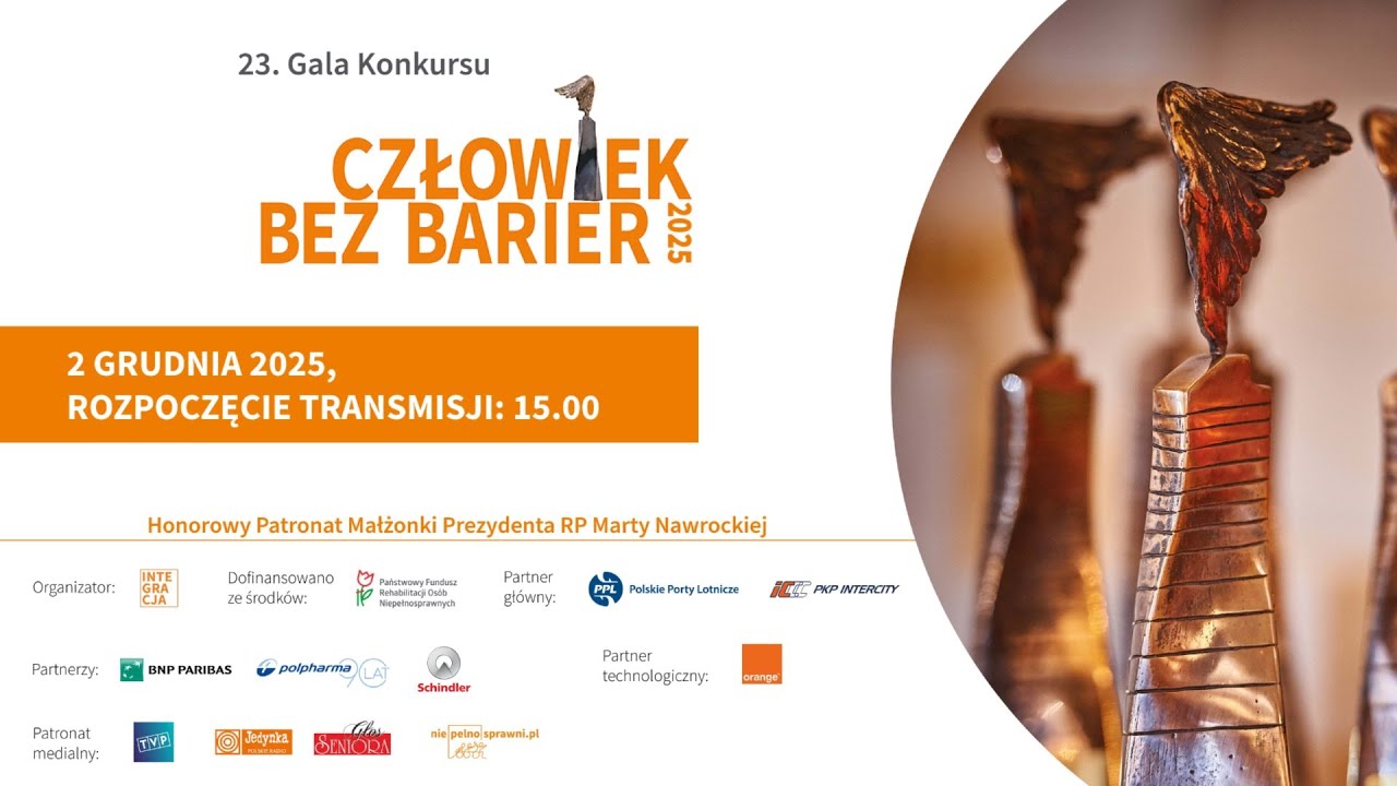 23. Gala konkursu „Człowiek bez barier”