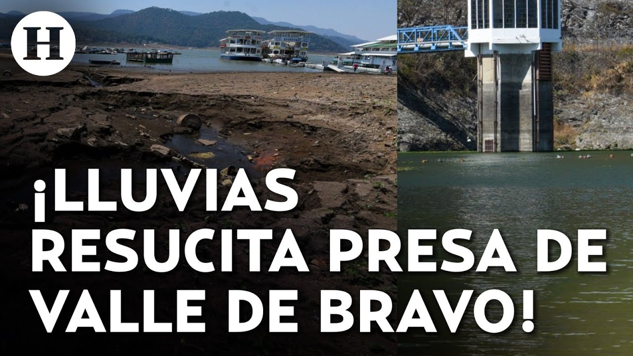 ¡Gracias Tlaloc! Presa de Valle de Bravo recupera el 62% de su capacidad tras 4 años de sequía