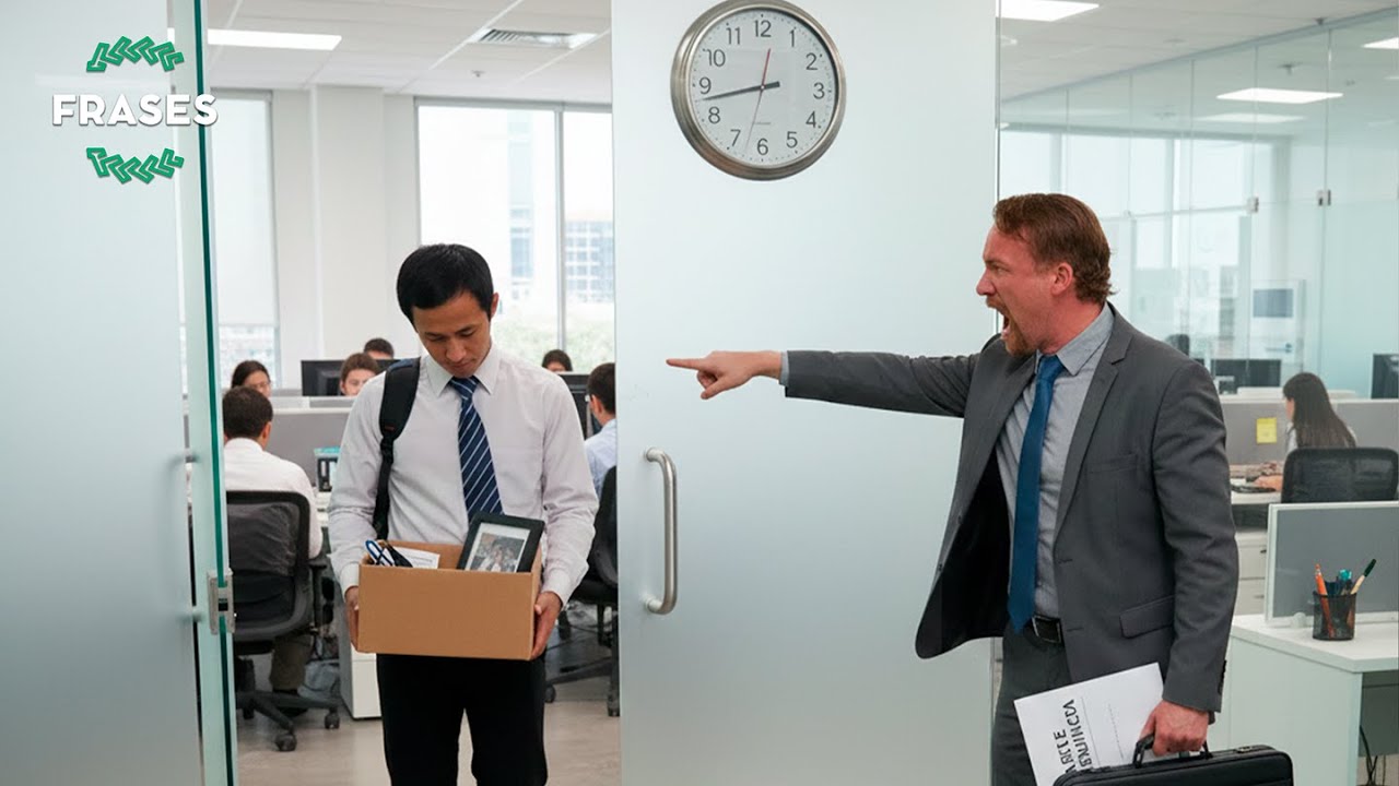 Jefe trataba MAL a sus empleaddos por LLEGAR un minuto tarde al TRABAJO