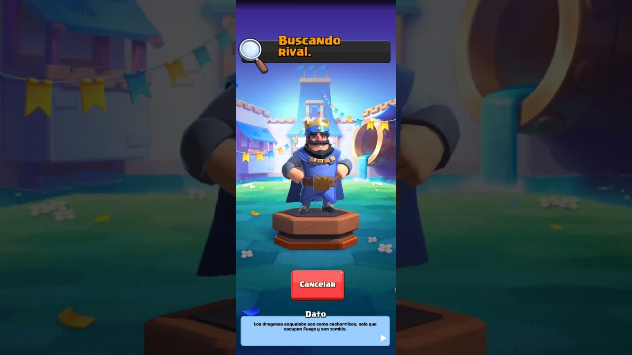 Jugando clash royal
