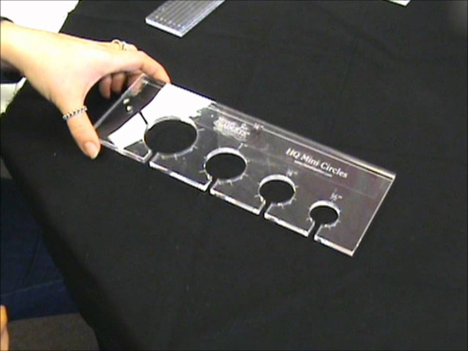 Handi Quilter Rulers with Kathy