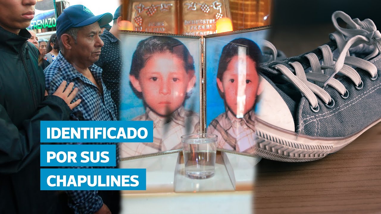 Gracias a sus chapulines y ropa, padre identifica a su hijo desaparecido hace 14 años