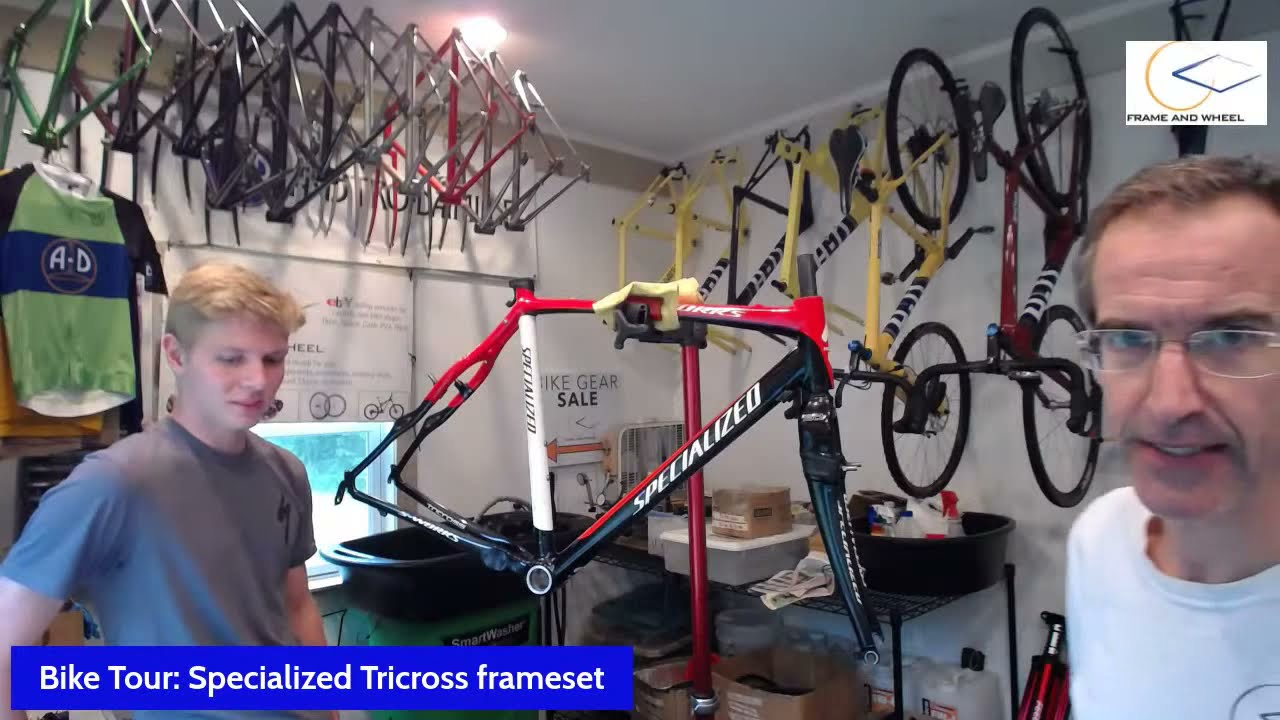 Bike Tour: Specialized Tricross frameset