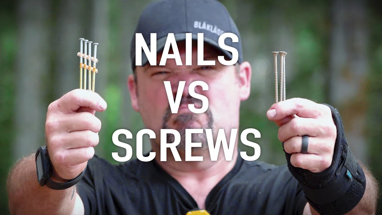Nails Vs Screws: Which Is Better? || Dr Decks