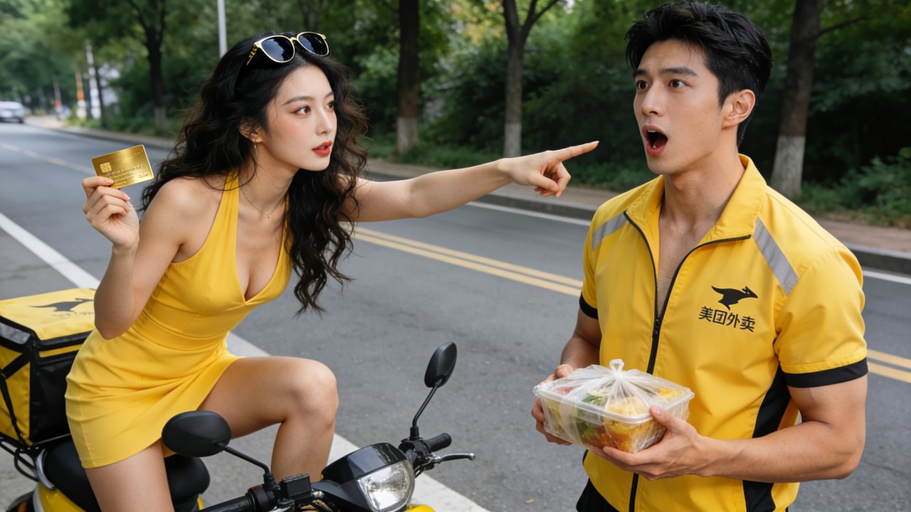 Entregador atrapalhado entra no quarto errado — herdeira se apaixona e oferece 100 bilhões!