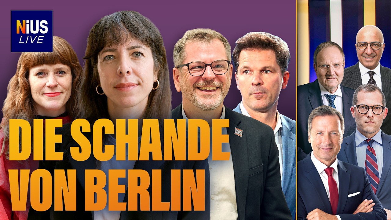 🚨Wie sich SPD und Gr&uuml;ne linken Terror-Freunden und Juden-Hassern unterwerfen I NIUS Live, 09.10.26