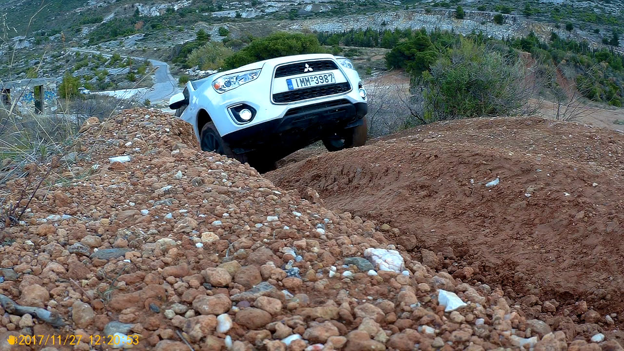 MITSUBISHI ASX OUTLANDER SPORT RVR OFFROAD TEST YOKOHAMA GEOLANDAR G015 AT's