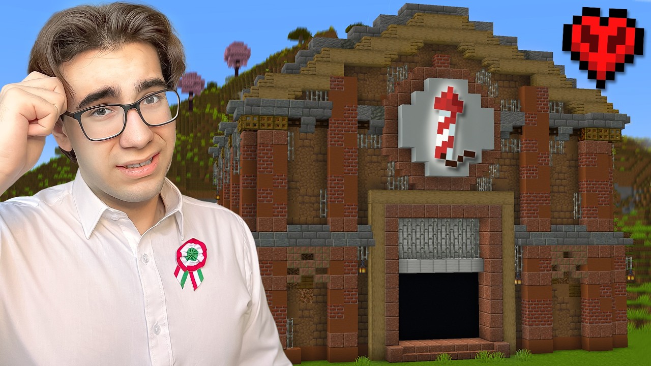 Építettem egy RAKÉTA GYÁRAT a Minecraftban! (15. rész)