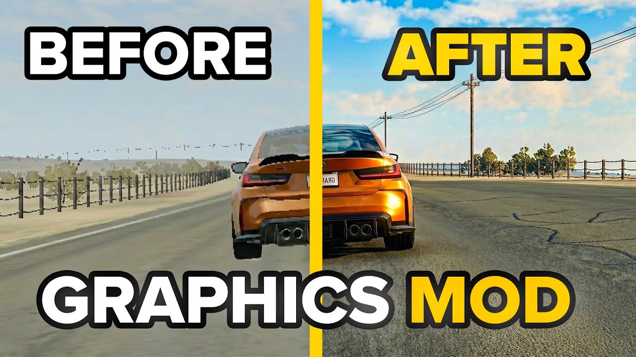 Extreme BeamNG Graphics Upgrade | No Reshade