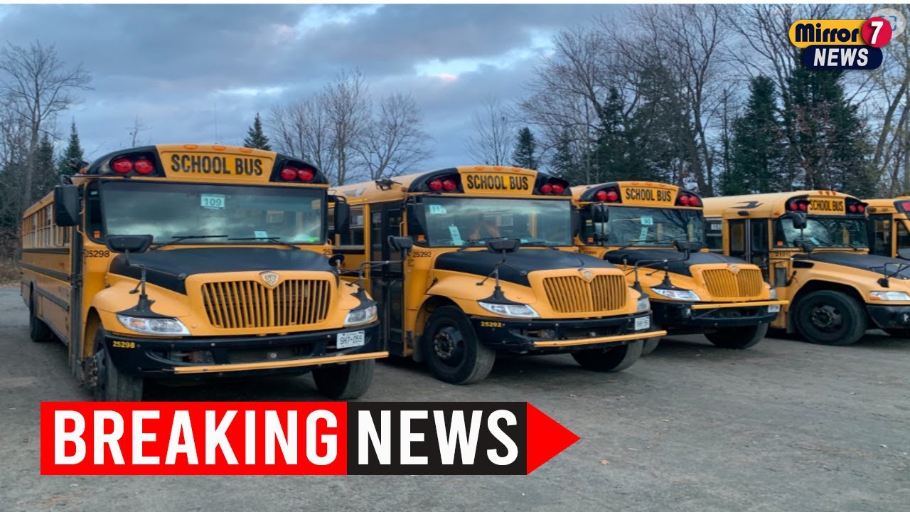 All Area School Buses Cancelled Today Due to Weather Conditions