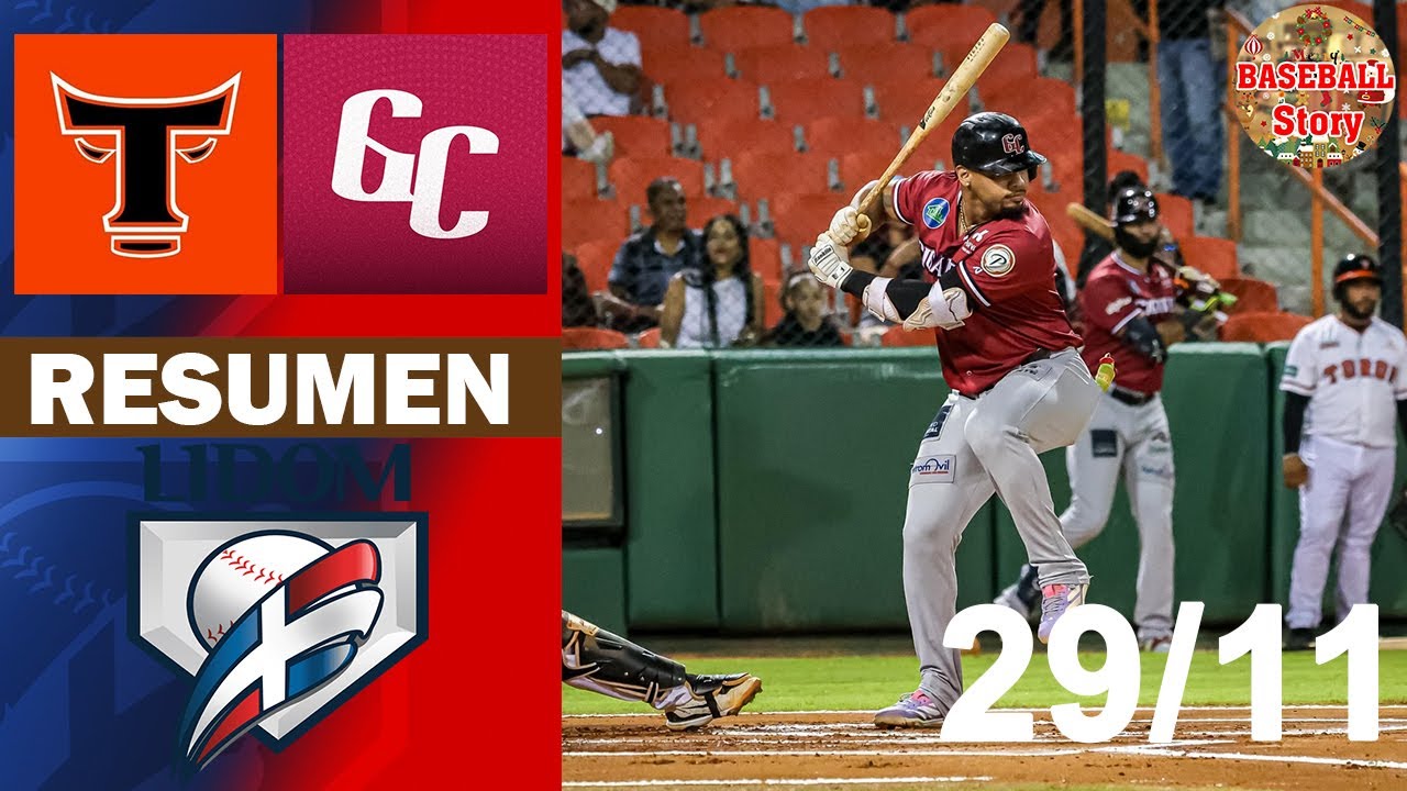Resumen: Gigantes del Cibao Vs. Toros del Este Serie Regular (29/11/2025)