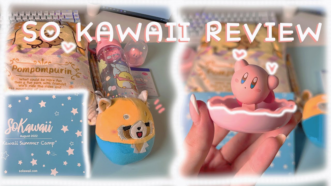 So Kawaii Monthly Box Unboxing/Review | Unboxing ASMR | Review
