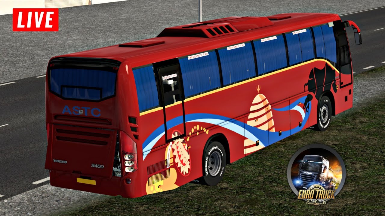 GamerZz SMR is live ETS2 LIVE Gameplay With Steering Wheel