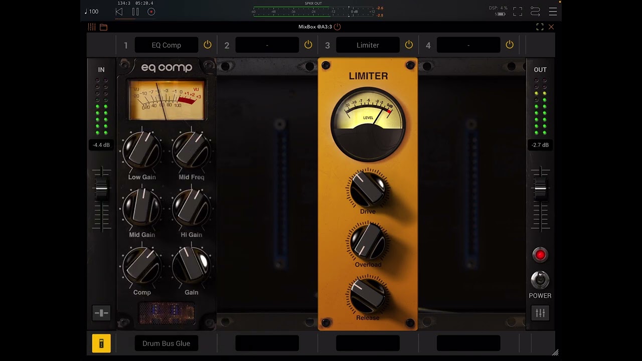 IK multimedia MixBox | Channel Strips | AUv3 iOS iPad plug-ins 