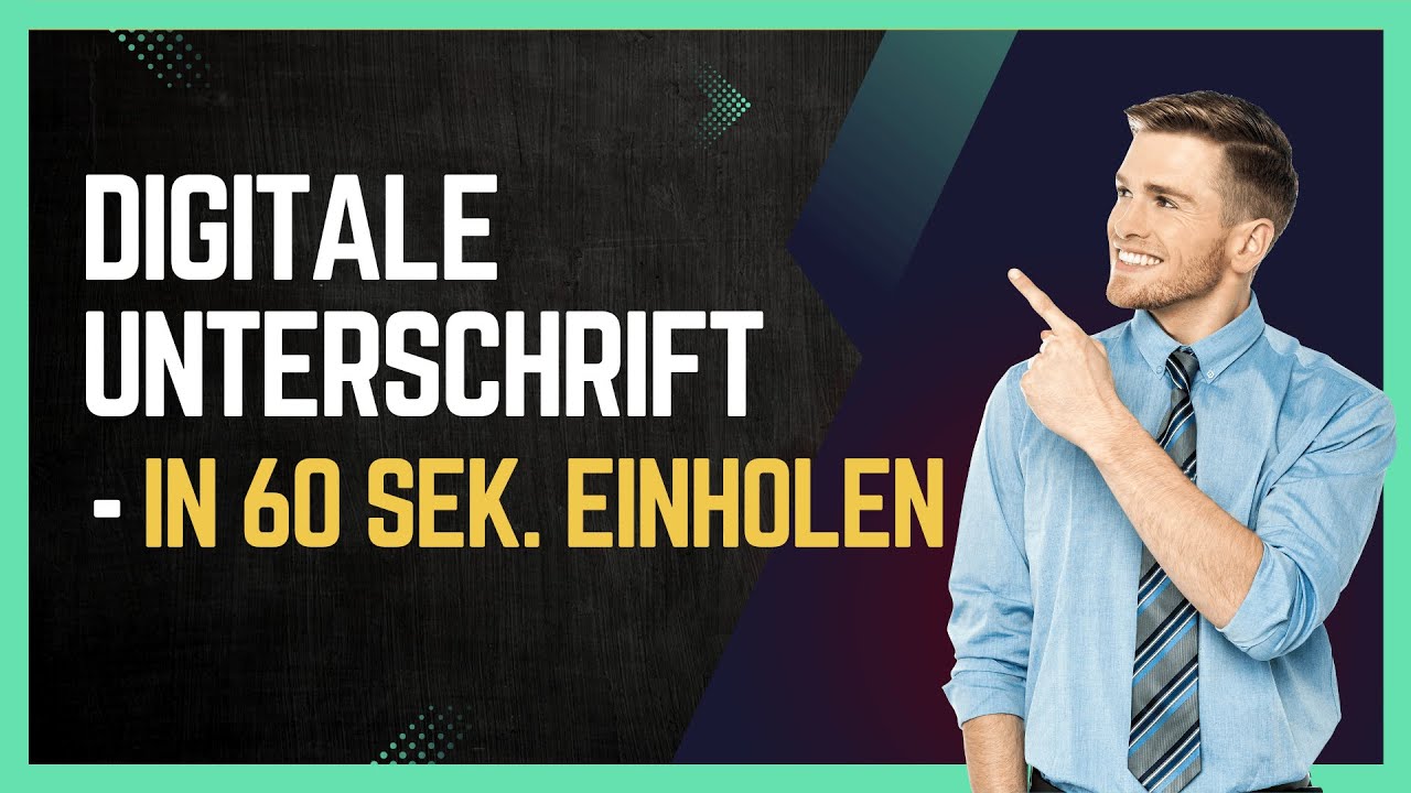 Digitale Unterschrift einfach und rechtssicher einholen - mit Flixcheck