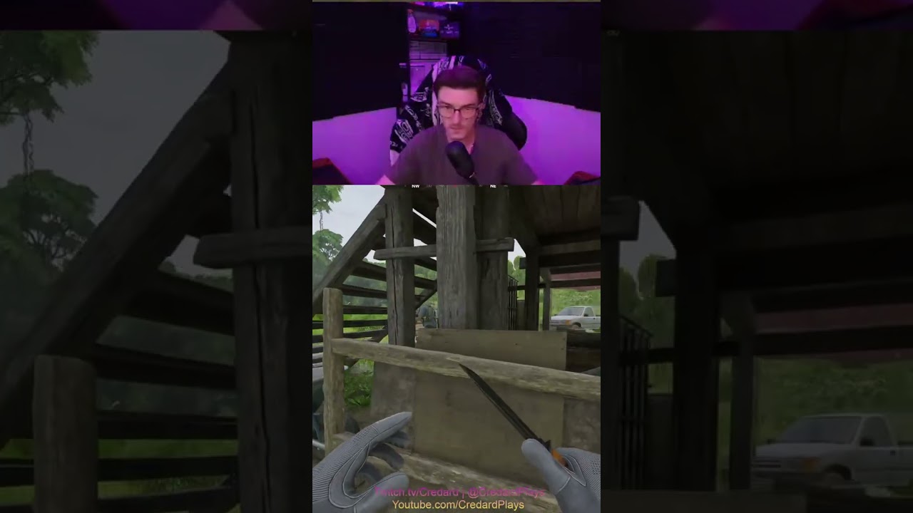 The knife didn't work so I improvised #gaming #shorts