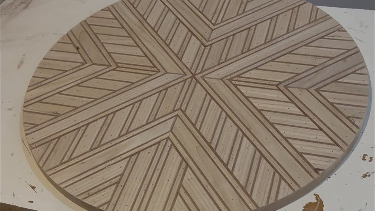 How to Make an Amazing Round Wood Panel Design | DIY Wall Panel Tutorial