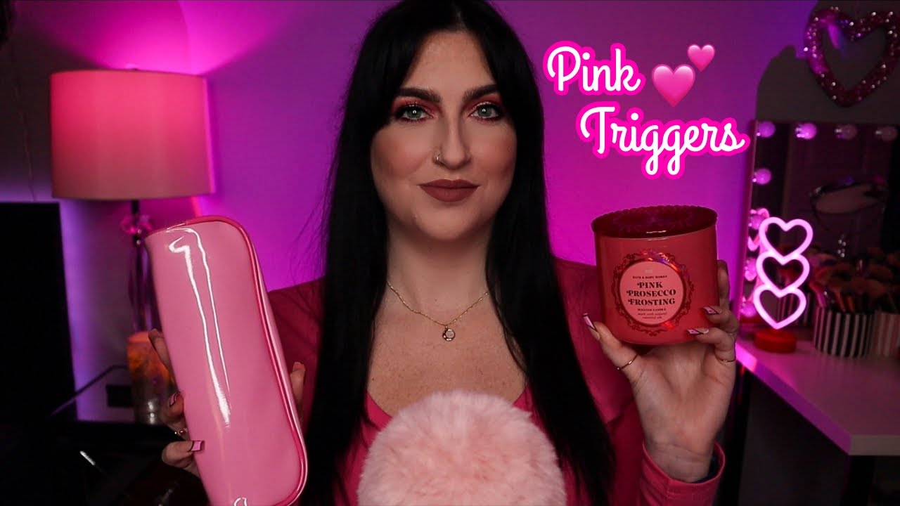 ASMR | Pink Themed Trigger Assortment 💖