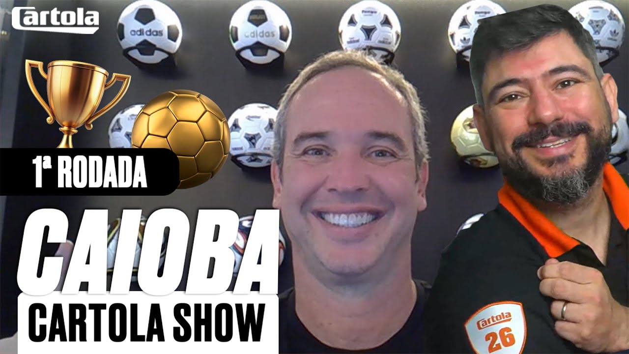 Caioba e Veloso dão dicas pra te ajudar a valorizar e mitar na 1ª rodada do Cartola!
