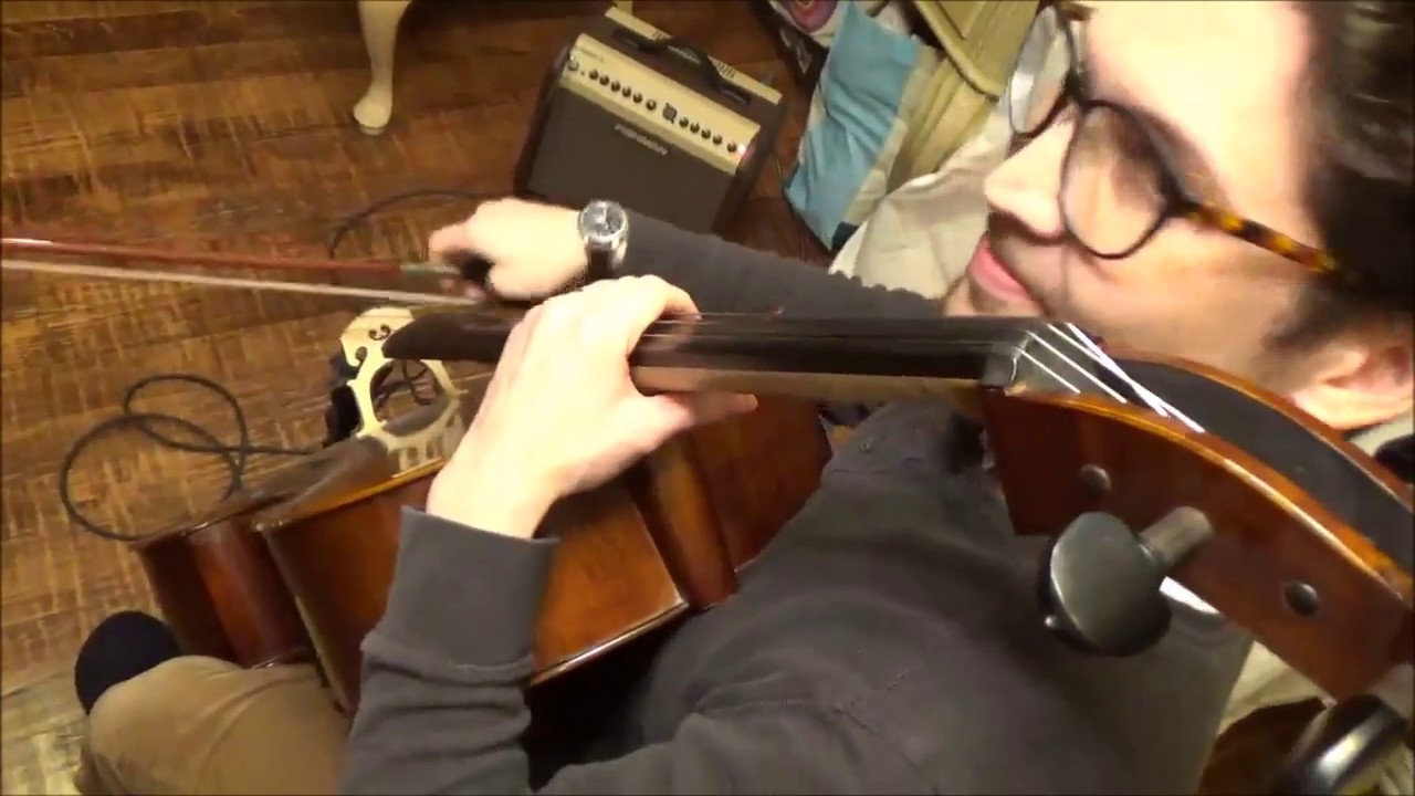 Cello Salsa! Lloraras by Oscar D'Leon with looper