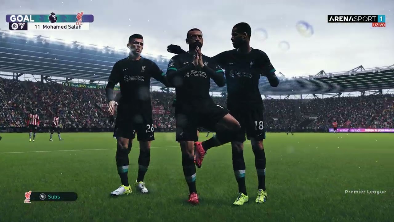 Ramsdale rushes and commits to early and Salah capitalized on the error!