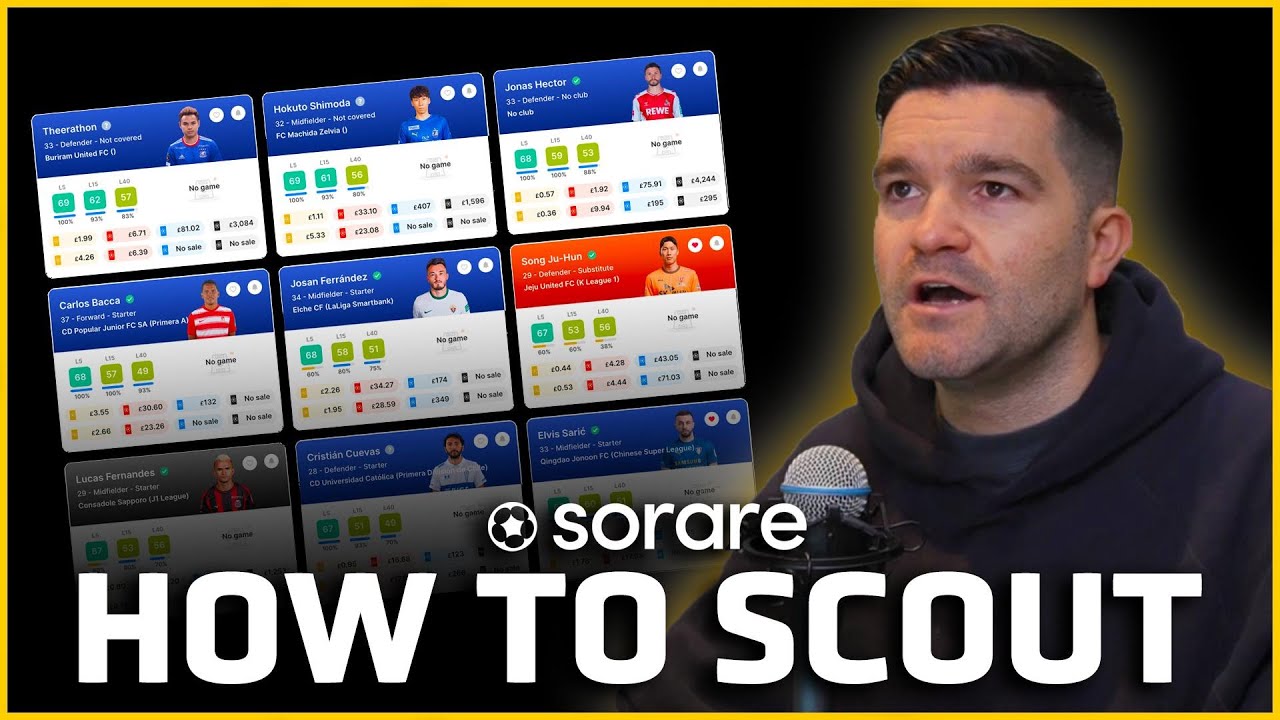 How To Scout On Sorare  #sorare #footballscouting #soraredata