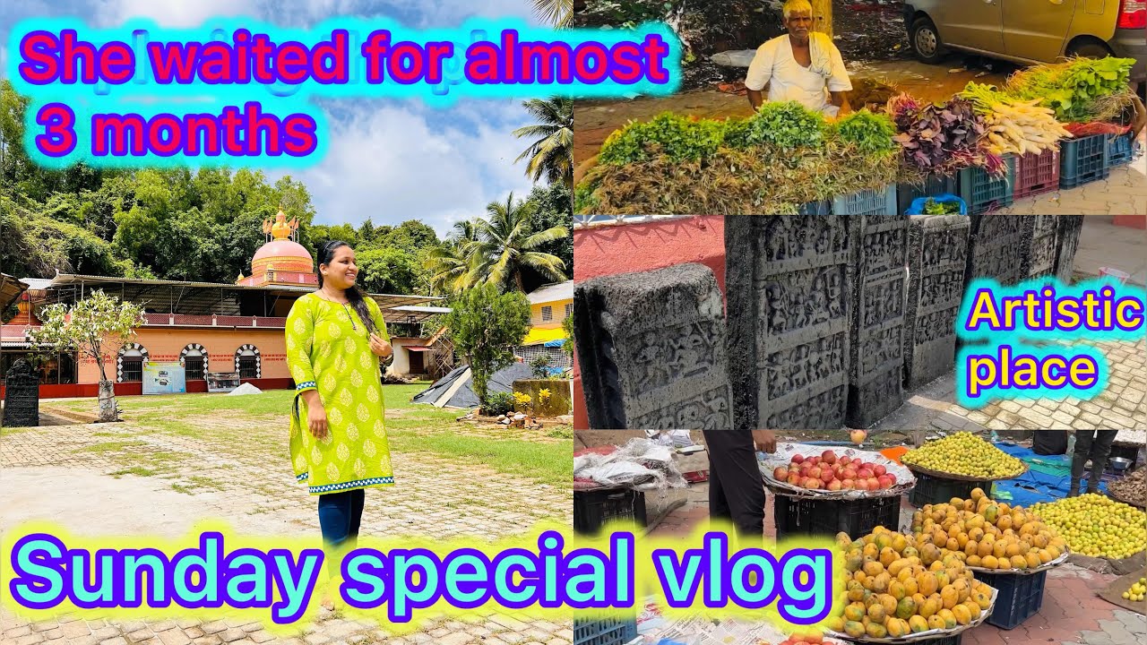 She waited for almost 3 months|fulfilling viewers request after a long time|visit to Ramnath Temple|