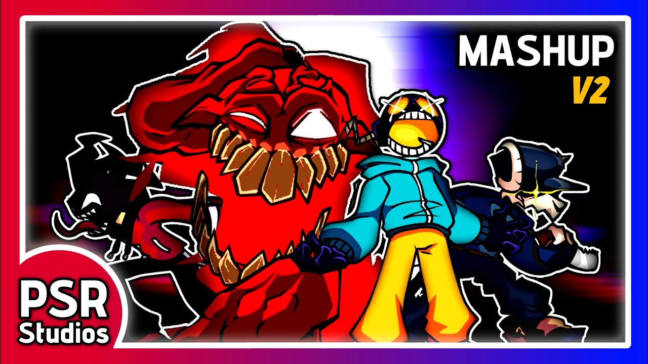 [FNF Mega Mix] Complexion Rampage V2 ~ (Madness & Hellclown + 35 Songs) [2025 Remake]