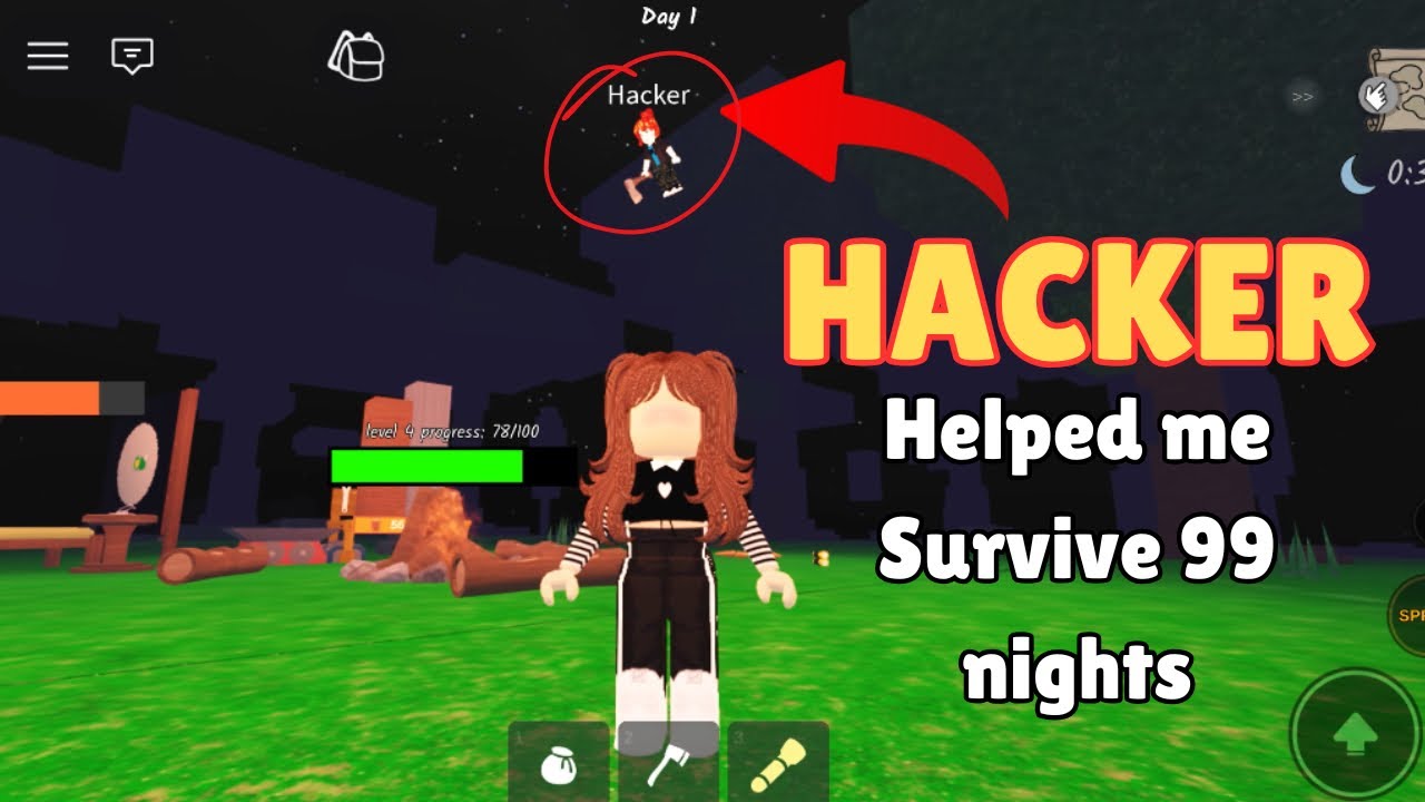 Hacker Helped me Survive 99 nights!! WATCH NOW