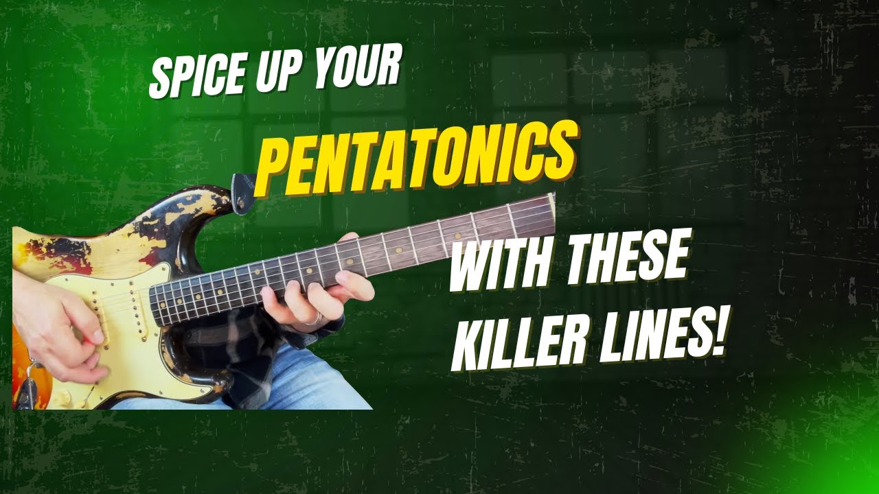 Spice up your playing with these "Rocking pentatonics"