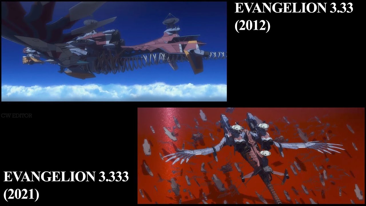 Diferencias entre Evangelion 3.33 y 3.333