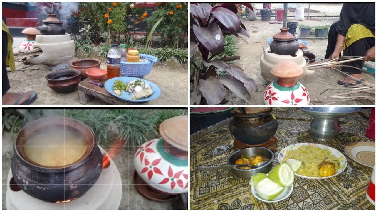 আজ নতুন চুলায় প্রাকৃতিক পরিবেশে  খিচুড়ি রান্না করলাম। @faridakitchenwithvlog#foryou..