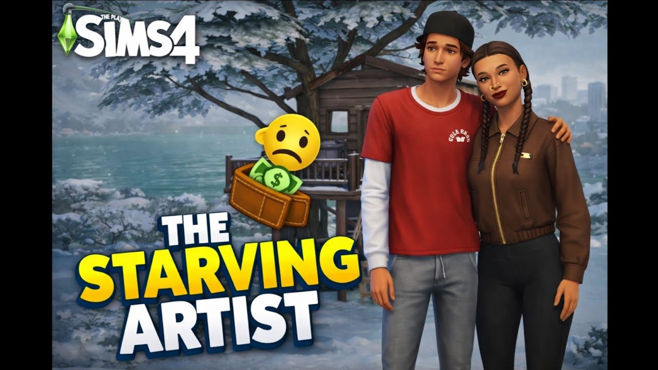 The Sims 4 - The Starving Artist (Teen in University)