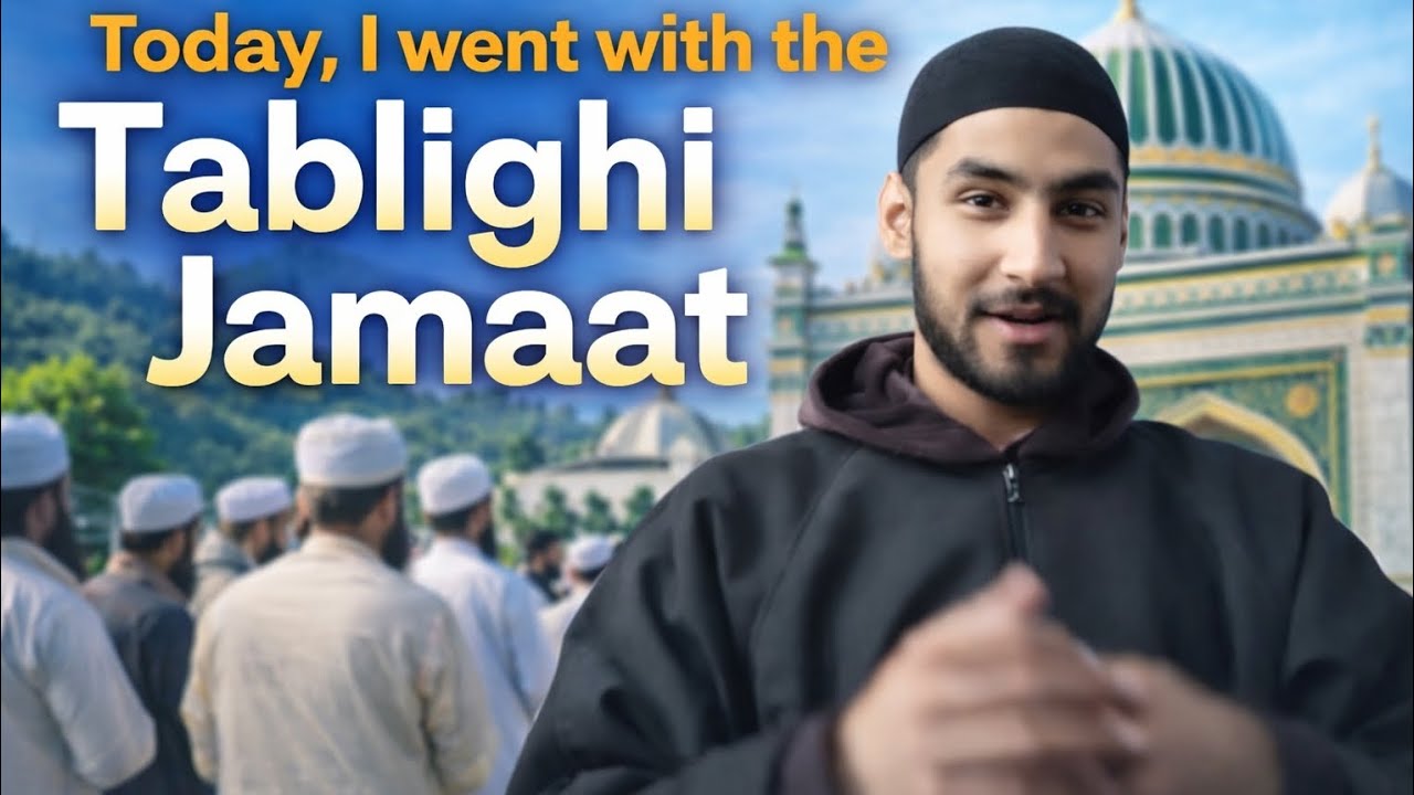 Today, I went with the Tablighi Jamaat. DAY 35