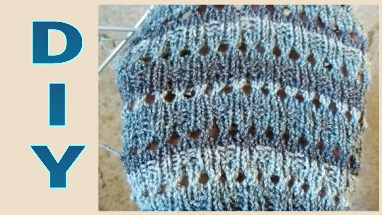 Super schönes Lochmuster für Socken • DIY * Julebuergerfee