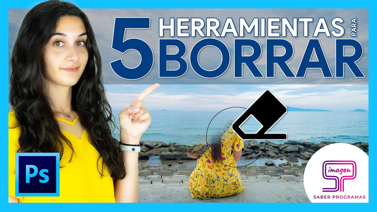 🚷 ELIMINAR OBJETOS de una foto con Photoshop | 5 Herramientas 🔨