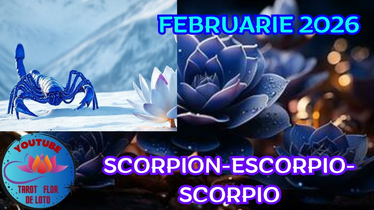 SCORPION♏FEBRUARIE 2026❄️✨💖RABDARE..LUCRURILE SE VOR ASEZA EXACT CUM TREBUIE❄️✨💖