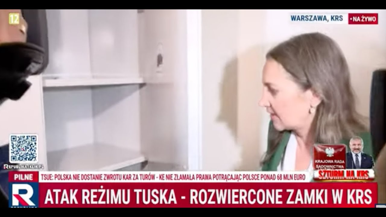 BRUTALNY ATAK NA KONSTYTUCJĘ! Splądrowane gabinety i wyprute sejfy - szokujące nagranie z KRS!