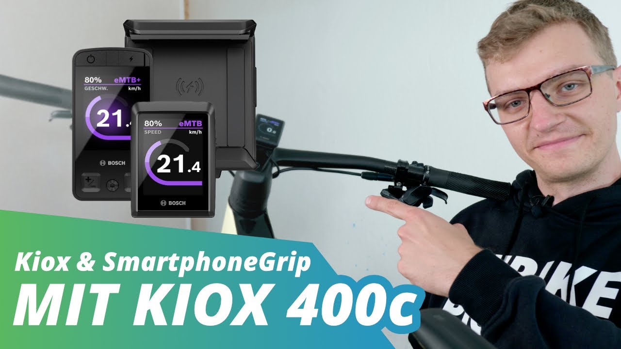 Kiox 400c mit SmartphoneGrip & Kiox 300/500 | Tutorial🔧