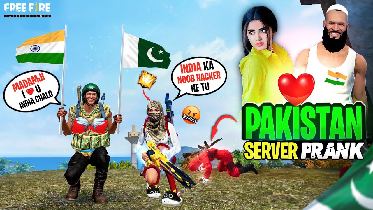 Best Funny NooB Prank Gone Wrong in PAKISTAN Server🇵🇰G-M*ster Pro Girl call me INDIAN NooB HACKER😡