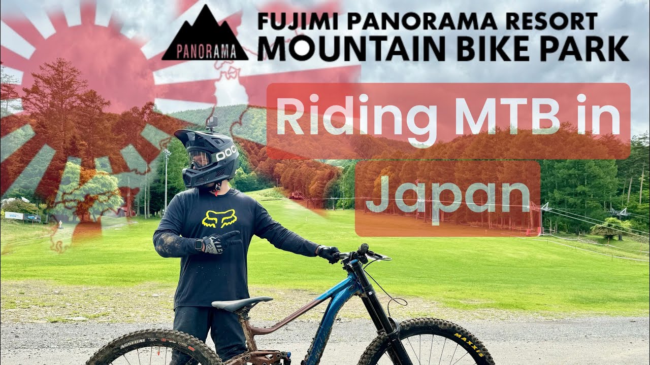 Riding at Fujimi Panoram MTB park Japan Best weiii…